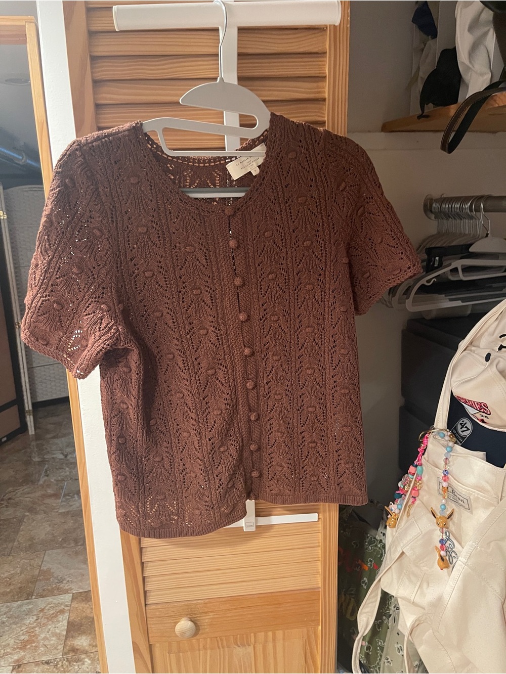 Sezane Brown Milane Sweater